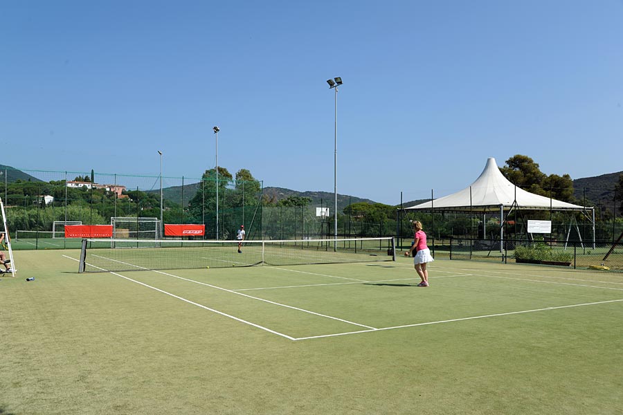 
Der Tennisplatz